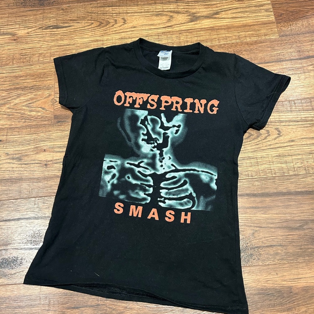 y2k Offspring Smash Band Album Tee